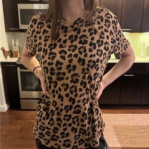 PHILANTHROPY Animal Print Shirt